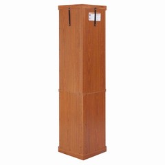 Heavy Duty Corner Display Cabinet Lighted Glass Display Case Living Room Shelf