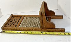 Antique Dubl Handi Washboard Wall Spice/Medicine Cupboard/Cabinet Vintage Shelve