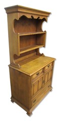 Vintage Country Style Maple Cabinet Server