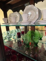 China Cabinet, Antique Dishes, and more