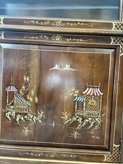 Jasper Cabinet Chinoiserie China Display Case