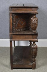Antique Court Cupboard, Early Elizabethan, Carved Oak, 17th / 18th Century!!