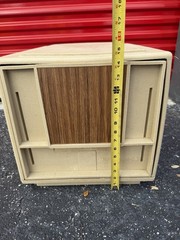 MCM File Cabinet by Contico STACKABLE Plastic Structo-File Vintage