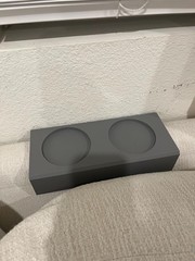 3D Printed Couch Arm Shelf: Sofa Drink Caddy with Cup Holders
