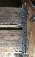 Rare 17th Century Court Cabinet Original Condition 1635-60