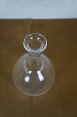 Vintage Baccarat France Clear Crystal Wine Whiskey Liquor Decanter Bottle 13″