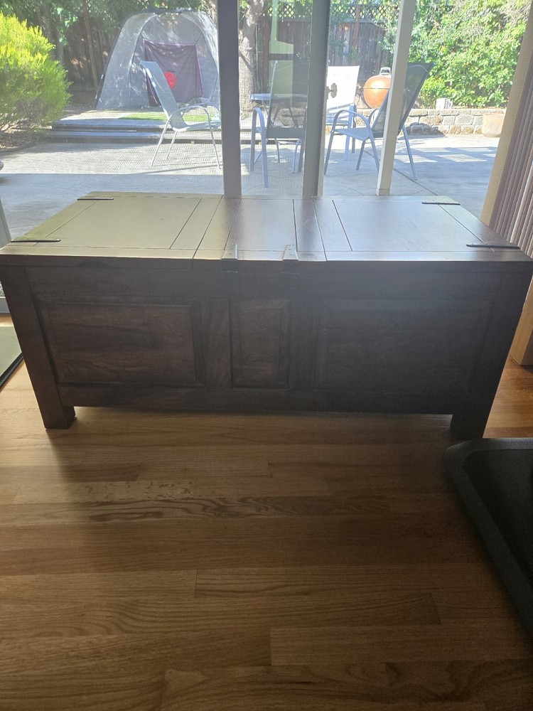 Antique Wooden Coffee Wine Table Cabinet