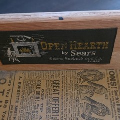 Mid Century Farmhouse, Rustic Pine Sears And Roebucks Catalog 1970s Dresser