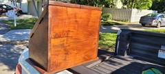 Antique Victorian Era Wooden Stationary Cabinets