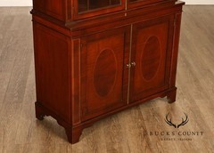 Museum Collection Mahogany Arch Top China Display Cabinet