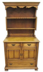 Vintage Country Style Maple Cabinet Server