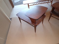 Lane Furniture Mid-Century Surfboard Table Set