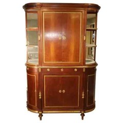 19th Century French Louis XVI Style Cabinet Signed Linke with Ormolu Mounts