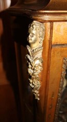 Antique China cabinet Vignette – Genuine French Hand Painted with Ormolu