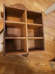 1890 six drawer spice chest