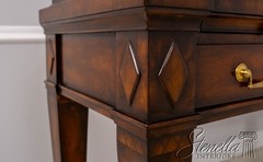 L71332: HICKORY WHITE Regency Style Mahogany China Display Cabinet
