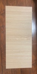 Antique Hoosier Cabinet New Stain Grade Tambour Door Oak Side Slide 18×41″