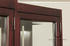 Thomasville Contemporary Style Glass Display China Cabinet
