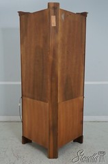 66203: HENKEL HARRIS Virginia Galleries Mahogany Corner Cabinet