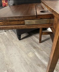 Antique Cadillac Cabinet Co. Desk – Mission Style Solid Oak- Early 1900s Detroit