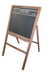 Vintage Child’s Portable Chalkboard