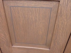 UNIQUE c1840 bowed built in LIBRARY cabinet 10’h x 87″ across ASHER BENJAMIN