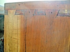 Antique VTG Mahogany Chippendale Highboy Chest Queen Anne Furniture Dresser