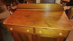 Antique Pie Safe – Early made Pine Wood – Punched Tin – Beautiful