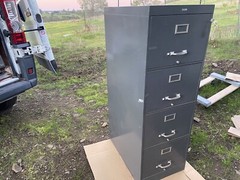 Vintage Cole Steel Metal File Cabinet
