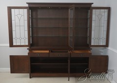 72365: STICKLEY Mission Oak Arts & Crafts China Cabinet