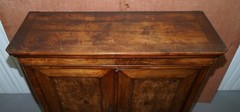 SUBLIME CIRCA 1820 FRENCH FRUITWOOD KITCHEN OR DINING ROOM ANTIQUE POT CUPBOARD