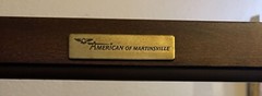 Vintage American of Matinsville curio cabinet