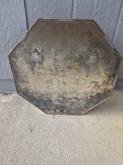 Mid Century Hollywood Octagon Curio cabinet MCM