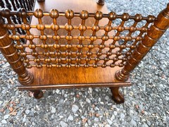 SUPERB Antique “Stick & Ball” American Small Cabinet IN MINT CONDITION.