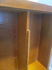 Vintage Wooden Drawer Trinket Tray Curio Shadowbox 12 Slots
