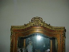 Vernis Martin vitrine curio cabinet French 19th c.