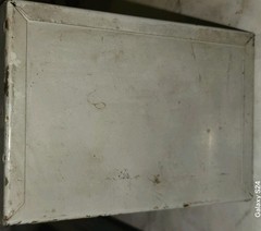 Vintage Industrial Office Single Drawer Library 3×5 Index Card File Cabinet