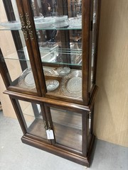66438 Maple American Furniture Curio China Cabinet