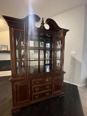 Henredon Breakfront Display Cabinet