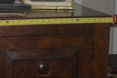 Mahogany Butler Desk Antique Dresser Chest American1880
