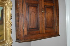 Corner cupboard C. 1770 English Oak
