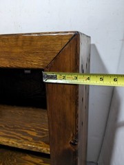 Vintage Handcrafted Rustic Farmhouse Reclaimed Wood Kitchen Bedside Cabinet Door