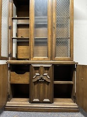 Antique Library / Decorated Liquor Cabinet