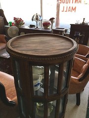 Victorian Display Cabinet With The Serving Top