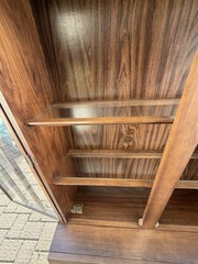 Vintage KELLER Brutalist-style China Cabinet Furniture Decor PICKUP LI NY