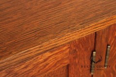 Stickley Mission Collection Oak Bookcase Hutch Top