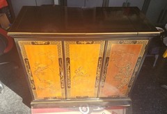 Drexel ‘Et Cetera’ Chinoiserie Flip Top Server Used