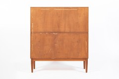 Mid-Century Scandinavian Teak Wood Storage Cabinet in the Style of Afdal