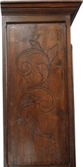 Antique French Brittany Cabinet from 1890, Chestnut Wood