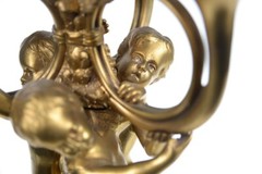 19th Century Louis XVI Gilt Bronze Table Lamp